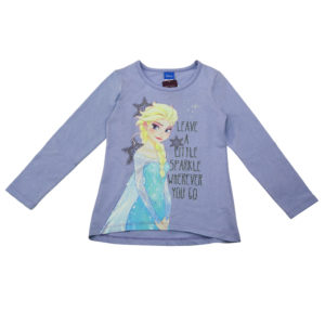 Disney Frozen Elsa Purple Blue Sweatshirt