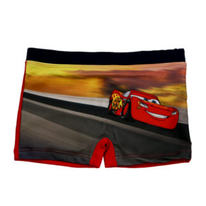 Disney Cars Mcqueen Red Boys Swimshorts