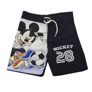 Mickey 28 Dark Blue Boys Drawstring Boardshorts