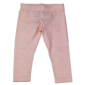 Miss Melody Pink Floral Tights Leggings