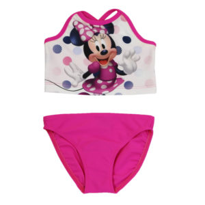 Minnie Mouse 2 Piece Pink Bikini Swimsuit